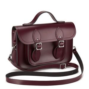 Cambridge satchel 11inch oxblood
